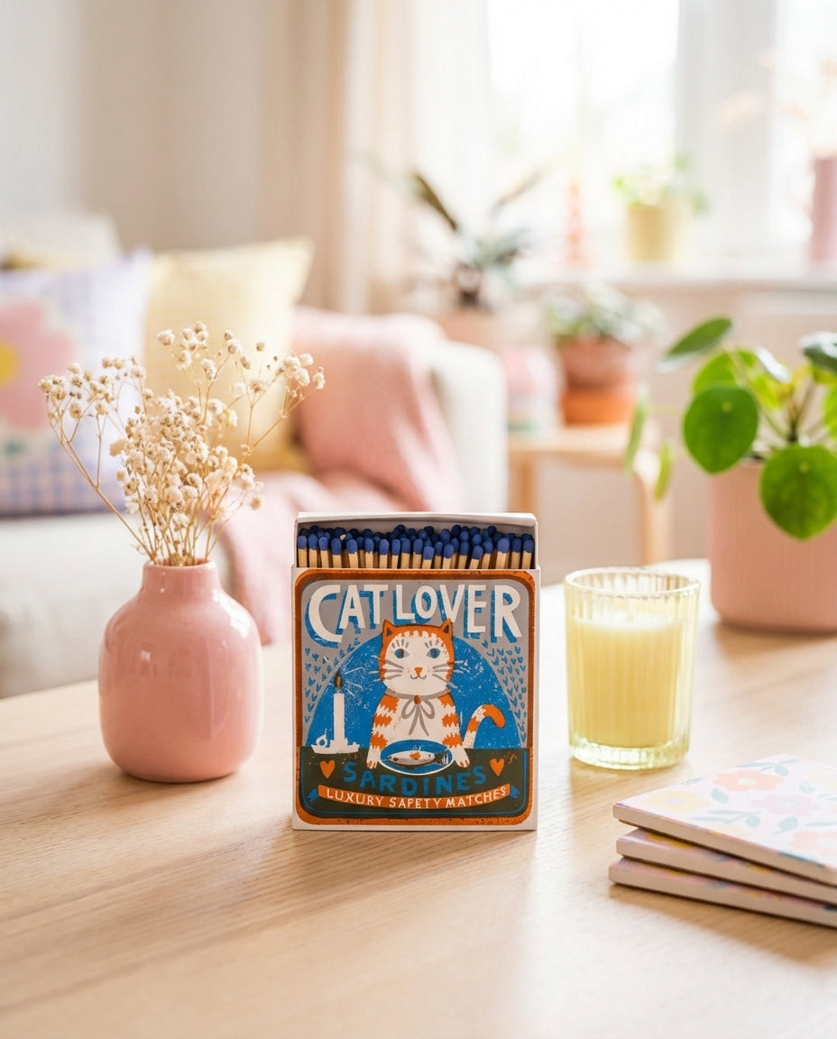 Boîte d’allumettes chat – L’accessoire qui ronronne