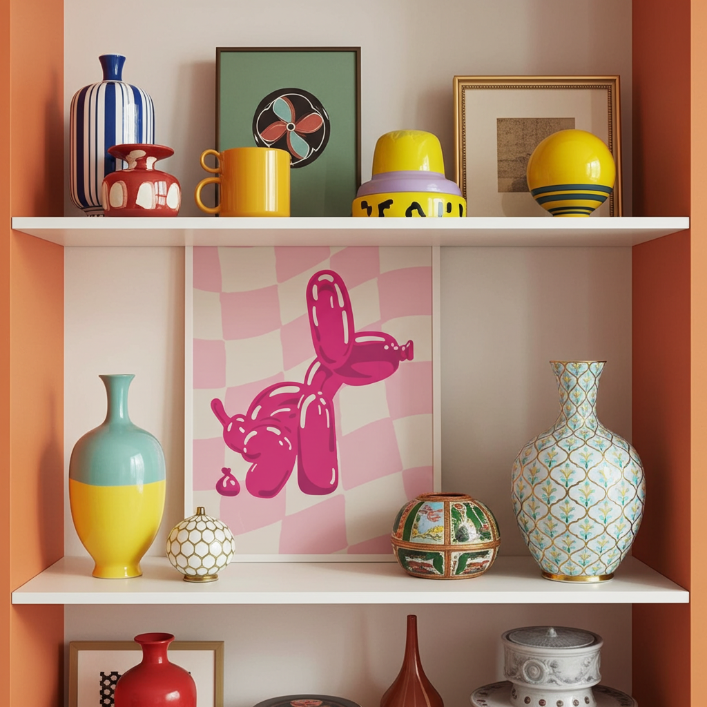 Affiche "Ballon Popo" – L’art (pas) trop sérieux